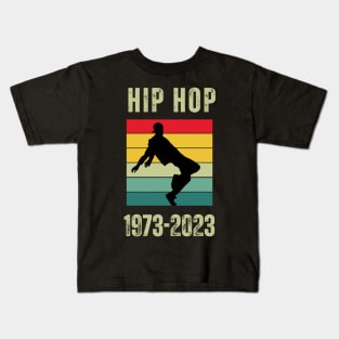 Hip Hop 1973-2023  50 years Kids T-Shirt